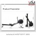 Гребен тренажор с въздушно съпротивление AIR ROWER тип Concept 2